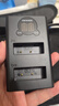 绿巨能（llano）适用奥林巴斯PS-BLS5/50相机电池充电器EM10 EPL9 EPL8 E-P7 OM5 EP1 EP2 EP3 EPL5 PL3 EPL6 EPL 1100mAh [一电一充 实拍图