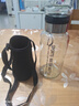 【送杯套】大容量加厚玻璃杯子便携杯茶水分离带杯套泡茶水杯 透明 1000ml吨吨桶 1只装 实拍图