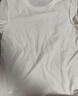 蕉下（beneunder）白t恤女短袖正肩打底衫棉吸汗春装内搭高档百搭CT005霜奶白M 实拍图
