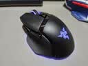 雷蛇（Razer）巴塞利斯蛇V3专业版 35K 无线鼠标 人体工学设计 RGB幻彩灯效 吃鸡/LOL/CS GO游戏 黑色 实拍图