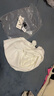 【京东直采】200g纯棉t恤男女短袖26新款纯棉打底衫内搭t恤 白色（短袖） 4XL （170-190斤） 实拍图
