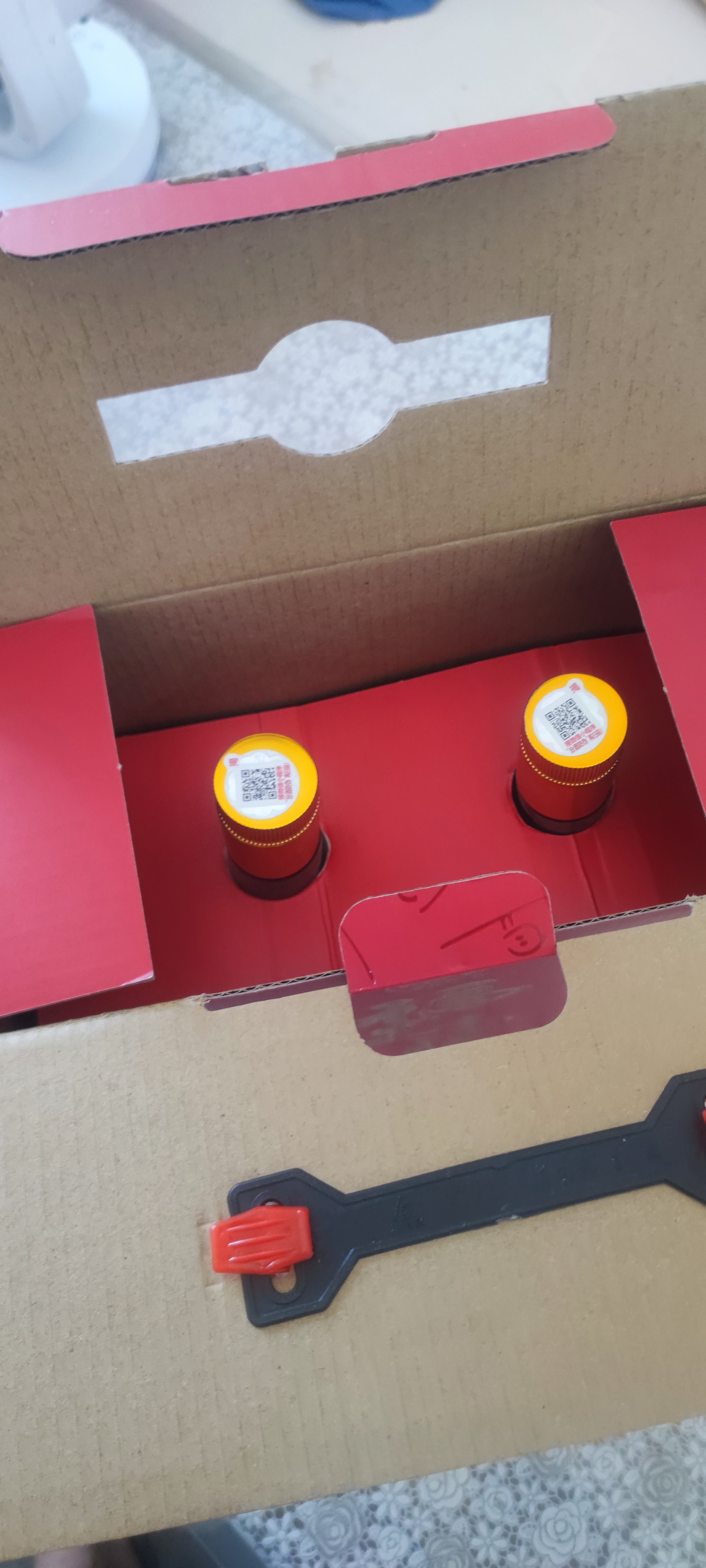 汾酒 黄盖玻汾 清香型白酒 大容量泡酒 将军汾 收藏送礼 55度 950mL 2瓶 双瓶 礼盒装 实拍图