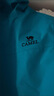 骆驼（CAMEL）三防冲锋衣户外登山服防水防风防污三合一保暖时尚运动外套 A9W214119AX，谷子黄，男女同款 2XL 实拍图
