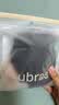 ubras超薄透气不闷汗内裤女士中腰自然腰7A抗菌舒适三角内裤 黑+燕麦奶+瓷月几 3条 L 实拍图