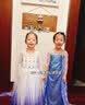 G.duck小黄鸭冰雪奇缘爱莎公主裙女童连衣裙夏季儿童艾莎裙子六一表演服 艾莎公主裙 110 尺码4~5岁【100-110cm】 实拍图