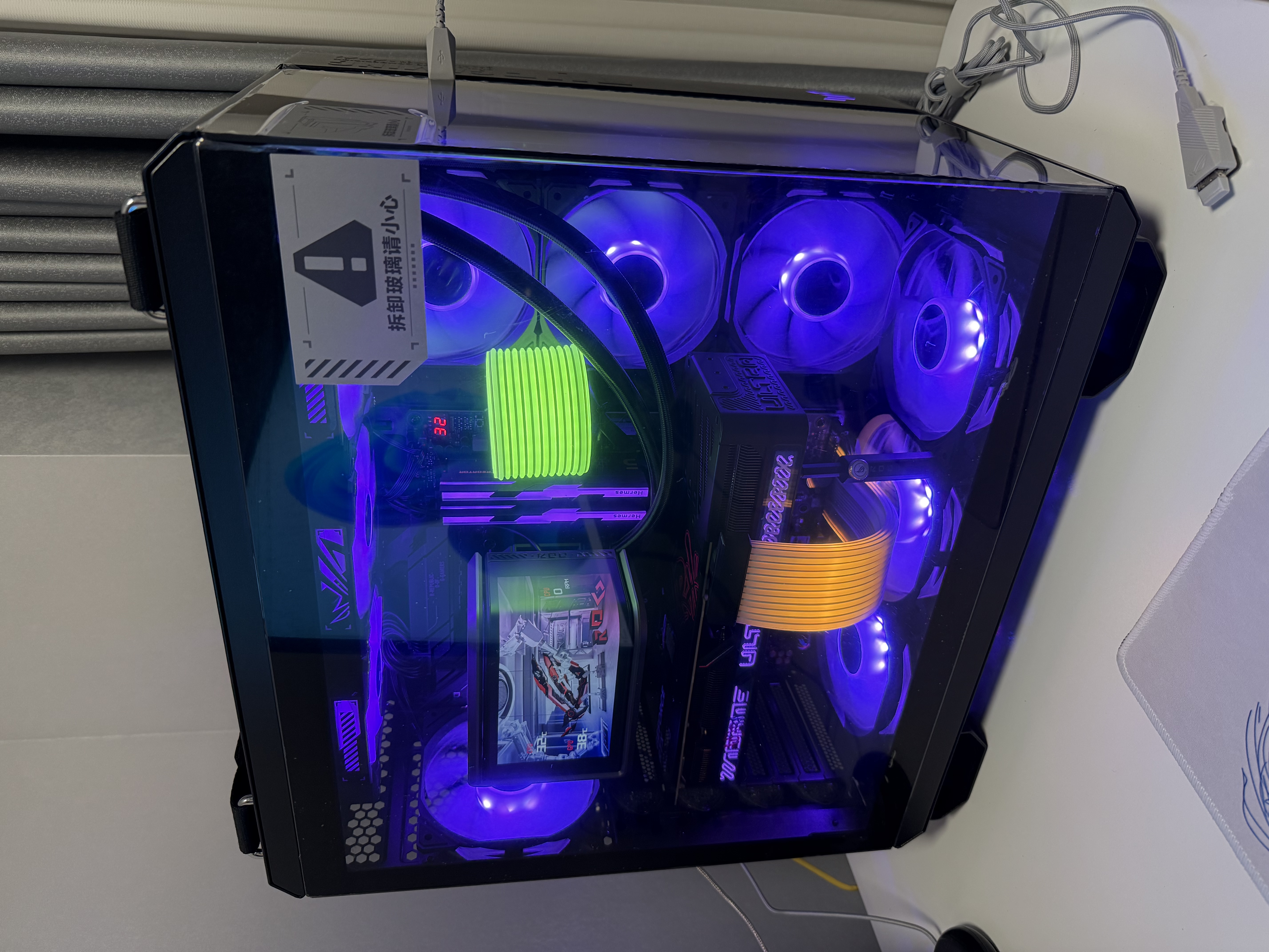 ROG STRIX B850-E GAMING WIFI主板 CPU 7800X3D/9800X3D/9700X(AMD B850/socket AM5) 实拍图