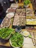 扬子 电烧烤炉家用无烟不粘锅烤肉机电烤盘烤韩式多功能室内一体锅烤鱼铁板烧煎烤烤牛排烤串机烤肉盘 68*29CM1700W（七件套1-12人） 1层 实拍图