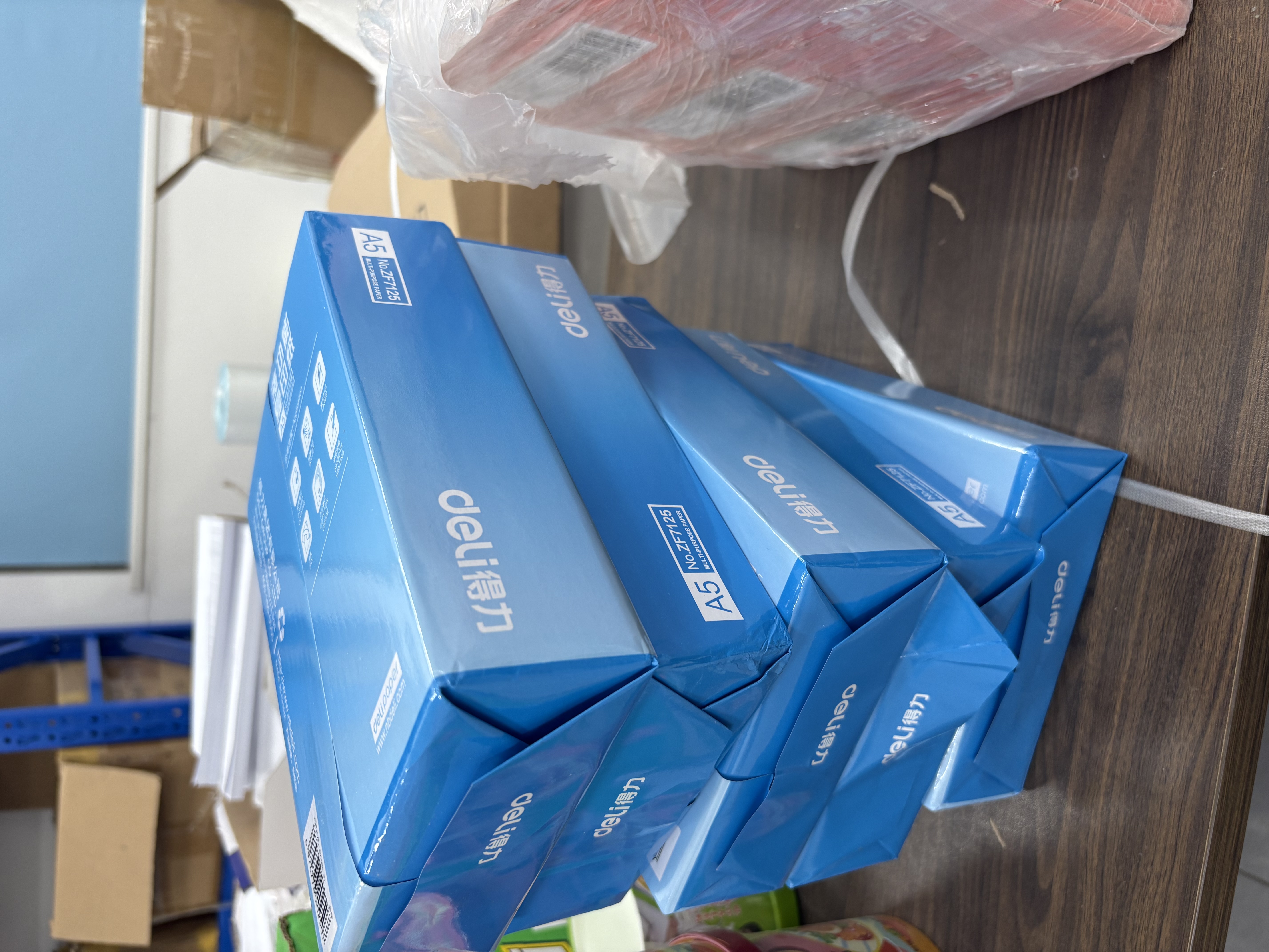 得力（deli）【3包实惠装】A5打印纸 80g500张单包 双面复印纸 ZF7125 实拍图