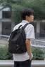 JEEP双肩包男大容量休闲背包女高中大学生书包轻便通勤电脑包旅行包 黑色【35L大容量+多隔层】 实拍图