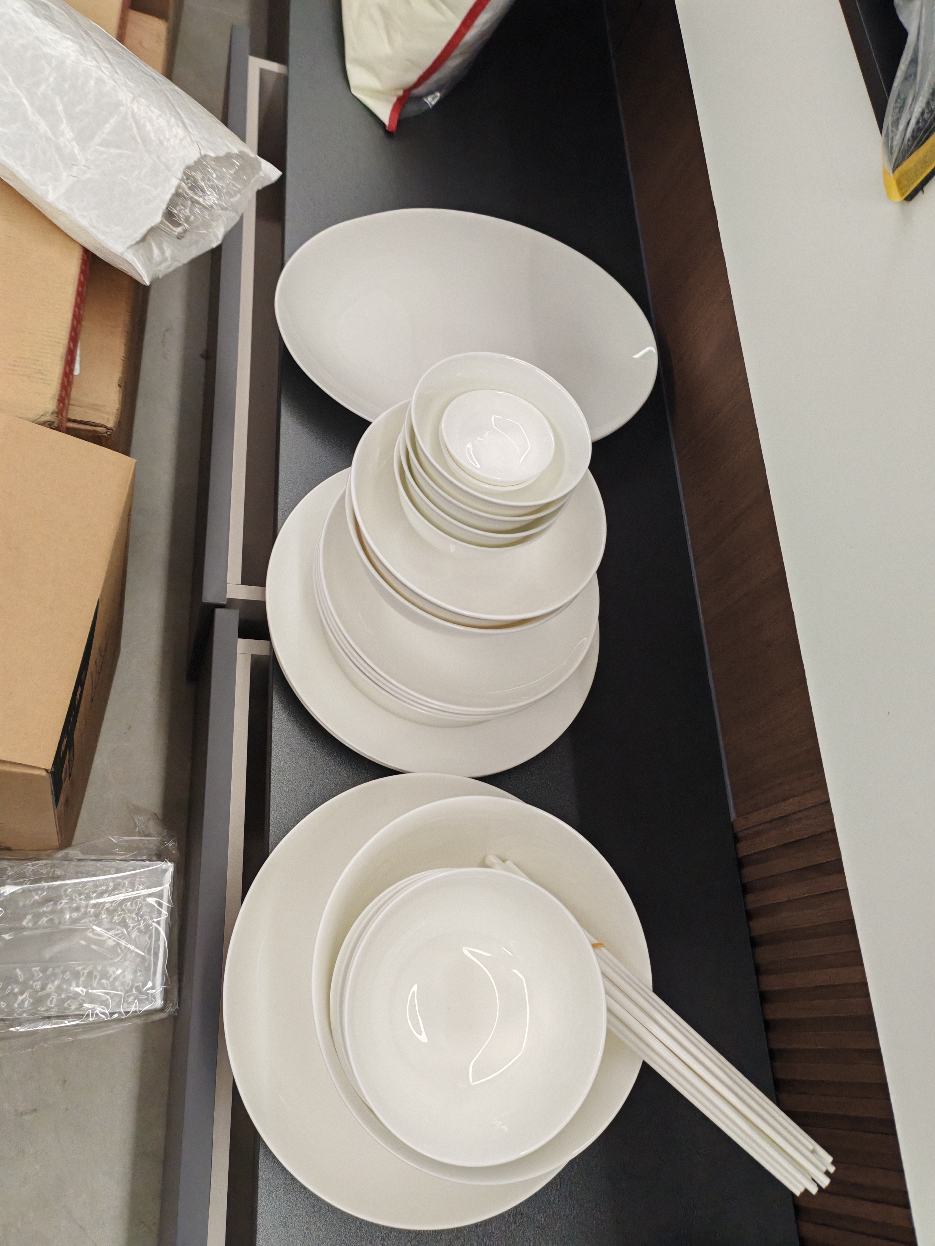 瓷侠客盘子菜盘家用白色骨瓷餐具碟子陶瓷餐盘套装骨碟饺子盘深盘饭盘 10英寸大盘子（1个装） 25.8cm 实拍图