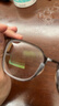 依视路（ESSILOR） 新款商务男镜架时尚镜框女配依视路镜片近视定制眼镜网上配镜 来架加工 镜框+依视路膜岩高清1.60现片 实拍图