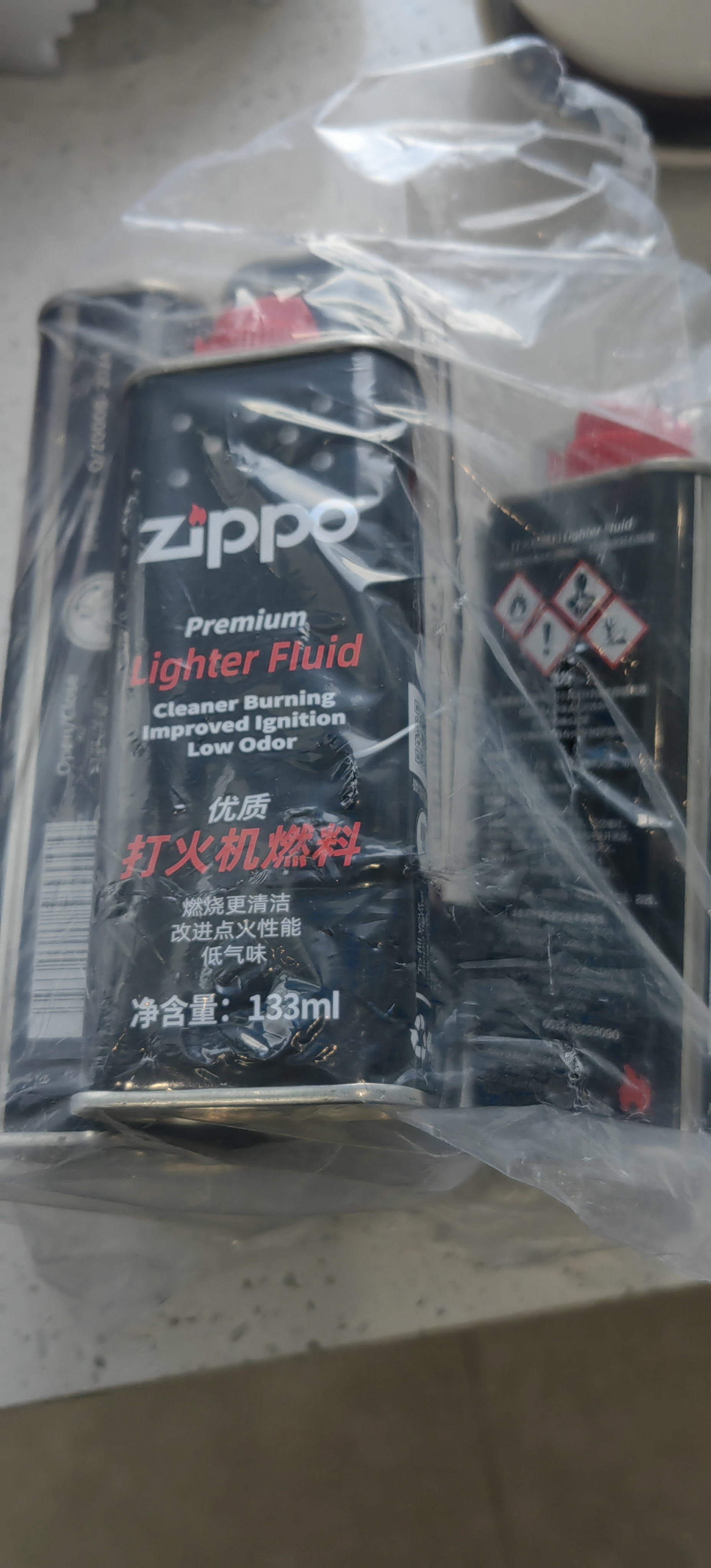 ZIPPO之宝配件耗材 巨无霸套餐 打火机油 大油*2+小油*2+火石*4+棉线*2 实拍图