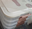 京东京造  饺子盒收纳盒托盘家用冰箱专用速冻收纳盒子备菜馄饨 3层1盖 实拍图