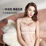 嫚熙哺乳内衣薄款聚拢无钢圈哺乳期喂奶孕妇文胸MX-Bra80066奶油肤L码 实拍图