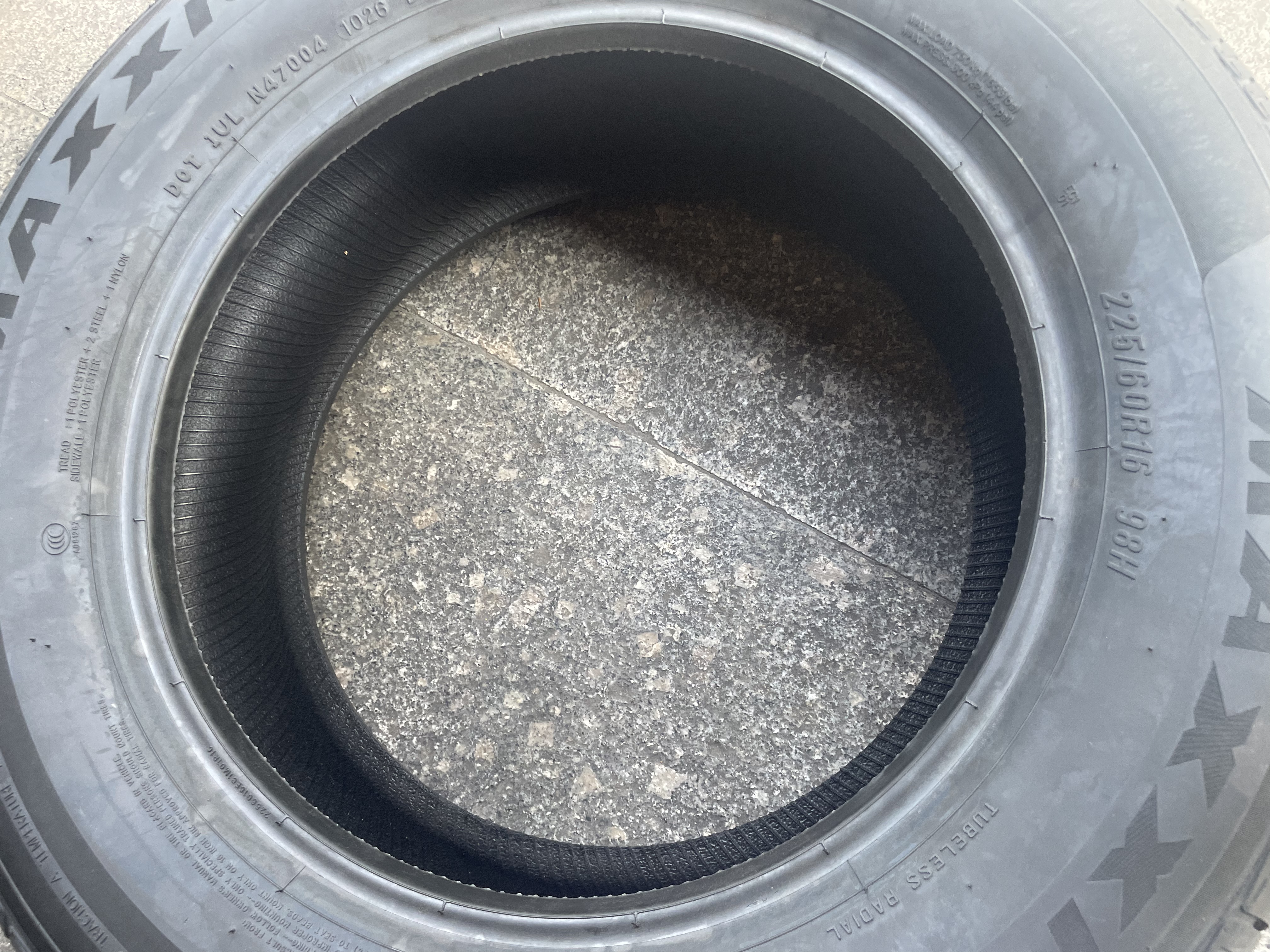 玛吉斯（MAXXIS）轮胎/汽车轮胎 225/60R16 98H EC1 适配比亚迪秦 实拍图