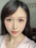 可啦啦美瞳半年抛美芝芝自然甜美彩色隐形眼镜1片装浓浓厚巧125度 实拍图