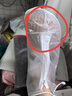博沃尼克防雨鞋套加厚底便携式防水防滑雨靴套透明平底白色适合L (36-39) 实拍图