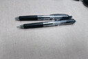 uni三菱【热门商品】uni-ball UMN-138按动黑色中性笔0.38mm黑笔签字笔商务学生水性笔套装 5支 实拍图