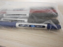 uni三菱 UB-150中性笔直液式走珠笔签字笔 0.5mm耐水考试财务用笔混色（3黑1蓝1红）5支/包 实拍图