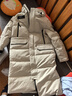 波司登反季极寒鹅绒羽绒服男女情侣款冬季加厚连帽超长款保暖外套 实拍图