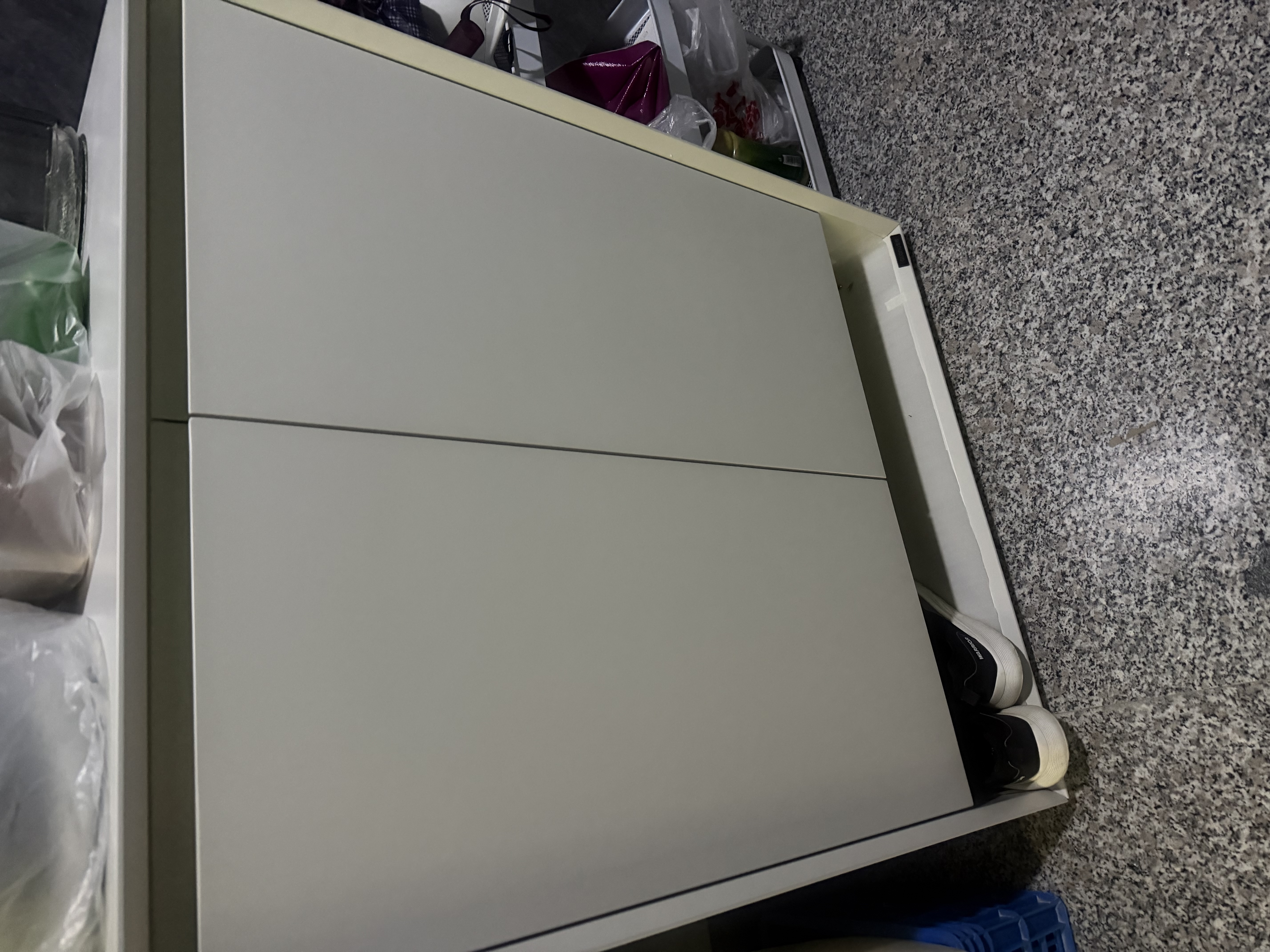 全友家居 现代简约家具鞋柜入户玄关柜家用进门靠墙多层收纳置物柜 实拍图