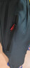 NASA GISS休闲裤男宽松直筒阔腿裤潮流长裤子 黑色直筒常规 (185/88A)2XL 实拍图