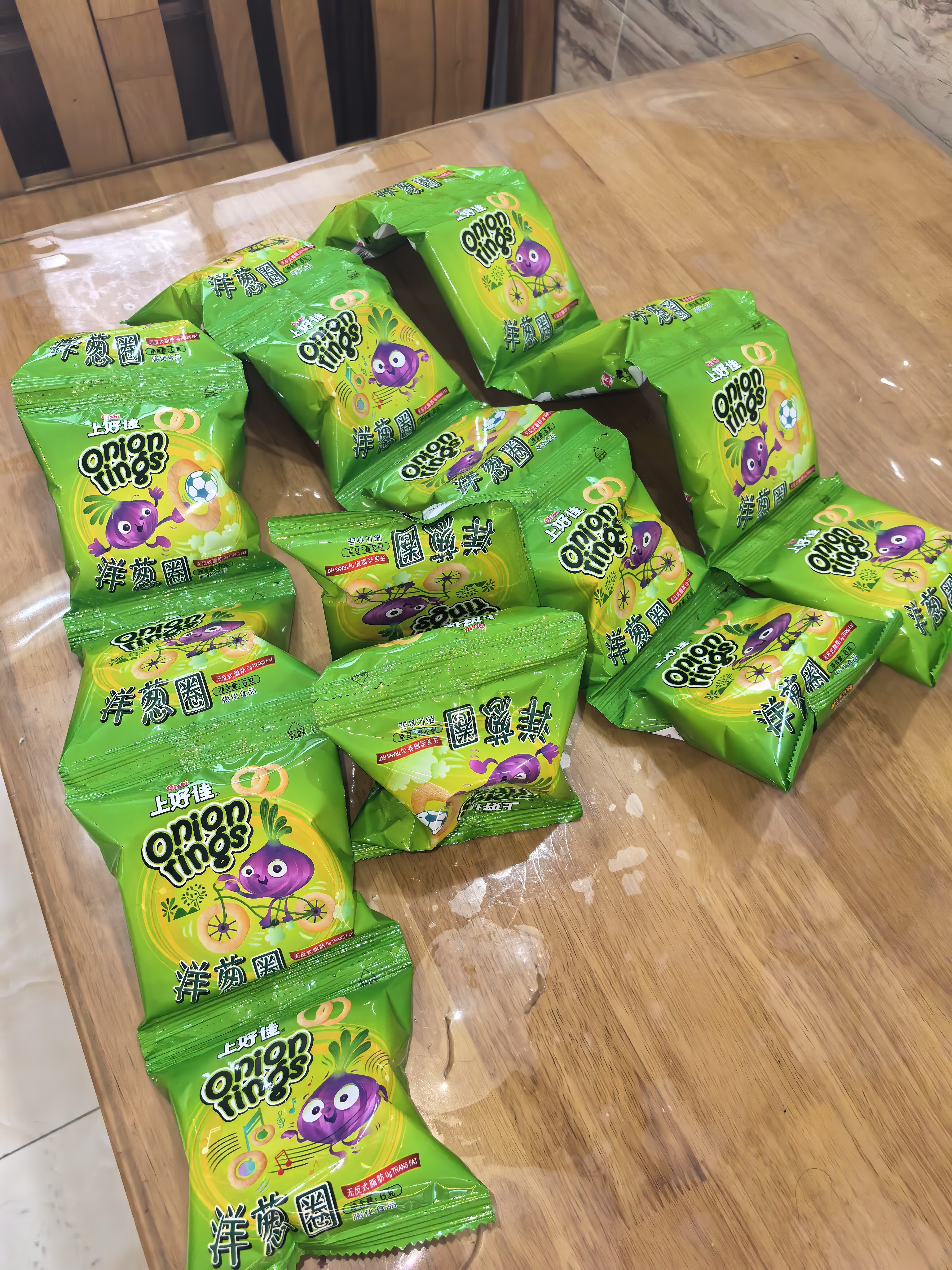 上好佳（Oishi）洋葱圈 膨化零食大礼包 6g*20袋 实拍图