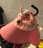Kocotreekk树儿童防晒帽防紫外线大帽檐夏宝宝遮阳帽男童女童渔夫太阳帽子 实拍图