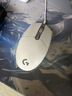 罗技（G）G102 有线游戏鼠标 轻量化设计 G102第二代 RGB灯效 打瓦鼠标 无畏契约/三角洲必备（白色） 实拍图