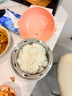 LOTOR电热饭盒自热插电保温热饭器蒸饭器上班族带饭神器办公室蒸煮可加热饭盒 1.2L 白色不锈钢煮锅款 实拍图