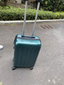 ELLE22英寸墨绿色行李箱时尚女士拉杆箱拉链密码锁旅行箱轻奢密码箱 实拍图