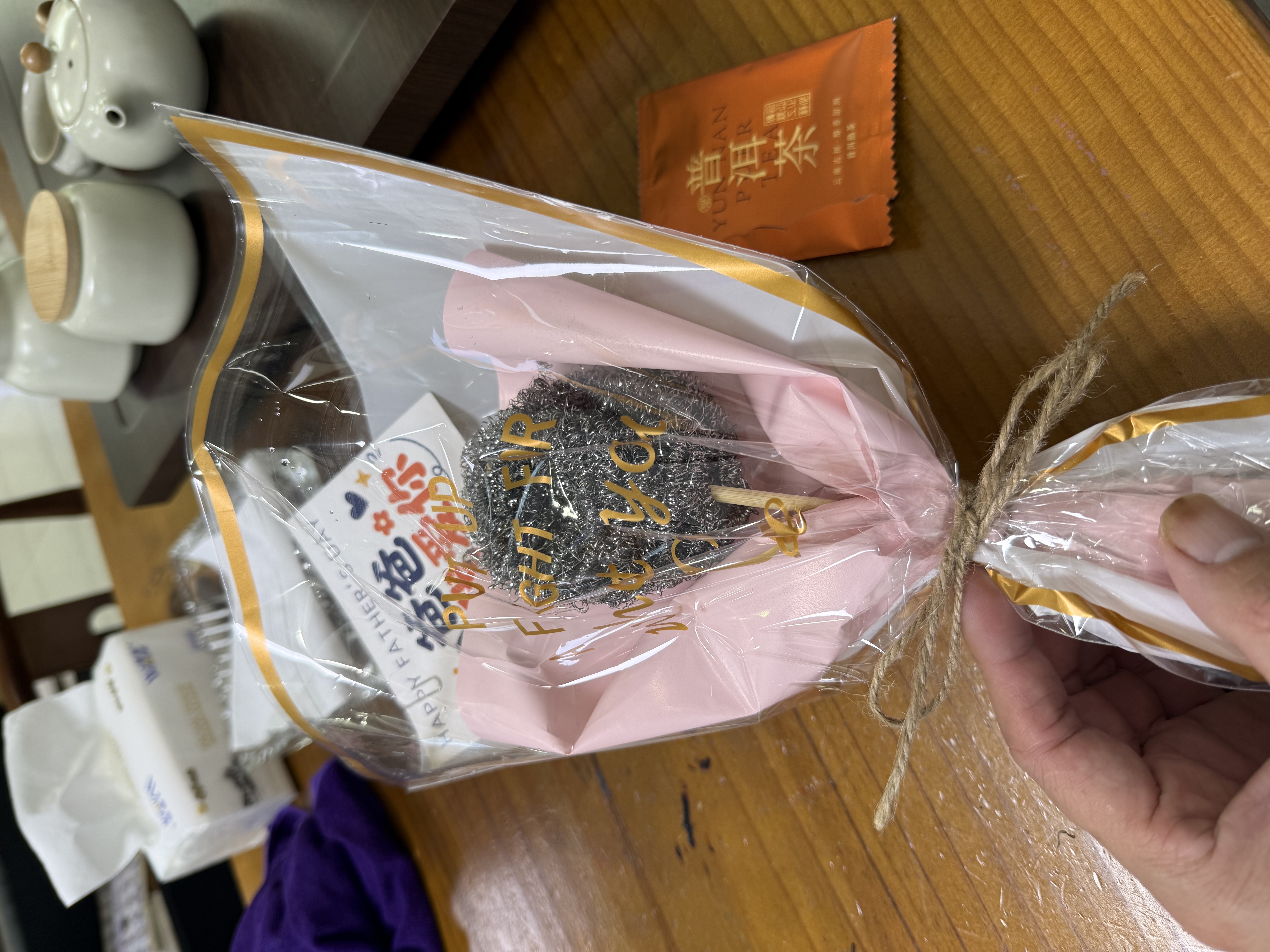 七春 【买多直接加】普洱茶叶独立小包装 茶饼糯米香云南古树5g 自饮 实拍图