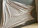 金三塔背心男100%桑蚕丝男士圆领背心1YZM4A501 灰色 3XL 实拍图