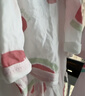 贝瑞加（Babyprints）新生儿半背衣2件装初生男女宝宝短袖上衣夏季婴儿衣服纯棉 粉52 实拍图
