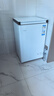 海尔（Haier）100L单温冰柜小型家用小冰柜减霜一级能效冷藏冷冻转换深冷冷柜小冰箱BC/BD-100GHW9D价保618 实拍图