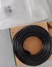 绿联六类屏蔽网线 CAT6类千兆网络连接线 工程家用电脑宽带8芯双绞抗干扰成品跳线 黑5米55174 实拍图