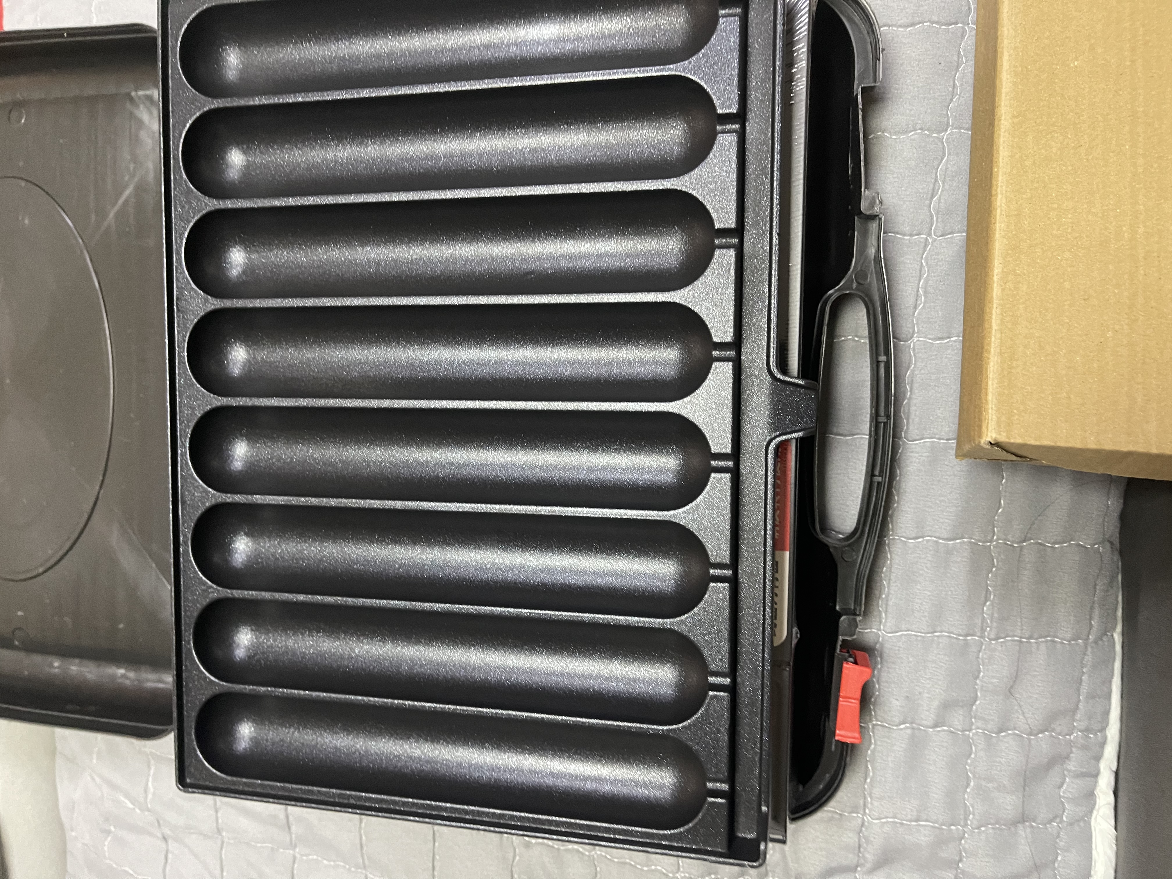 京严【严选品质】烤肠机商用淀粉肠摆摊家用黄金脆皮热狗机网红夜市烤香肠模具机器卡式炉烤肠盘全套燃 强烈推荐-专业出摊【烤肠盘8管+卡式炉+收纳盒】 【一次可做8根】满油自动过滤 实拍图