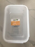 龙士达饭盒微波炉保鲜盒 透明塑料上班族密封便当盒可加热 正方 860MLx3 实拍图