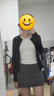 优衣库竹节纱V领T恤/短袖女装纯棉打底休闲百搭26春夏新款483460 483460/00白色 XS 实拍图