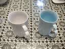 蓝印东方挂耳咖啡杯美式专用杯家用高颜值陶瓷水杯咖啡套装杯情侣水杯送礼 【国色天香】水晶粉+水晶蓝对杯 实拍图