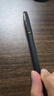宝克（BAOKE）【热门商品】PC1838 0.7mm大容量中性笔品质办公签字笔磨砂笔杆水笔 黑色 12支/盒 实拍图