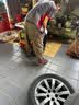 马牌（Continental）汽车轮胎 235/55R18 100V CPC6 FR 原配凯迪拉克XT4 实拍图