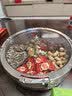 Daisy Leaf干果零食收纳盒分格密封过年家用客厅茶几瓜子盘水果糖果坚果干果 实拍图