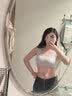婷美初中高中生少女文胸女生学生发育期女孩青少年青春期儿童内衣 蓝M 实拍图