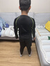 范迪慕儿童运动套装男女羽毛球篮球紧身衣打底透气高弹晨跑训练跑步服 实拍图