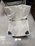 户外装备高品质车载便携亲子户外折叠椅用于露营钓鱼写生 白色中号33（无收纳袋） 实拍图