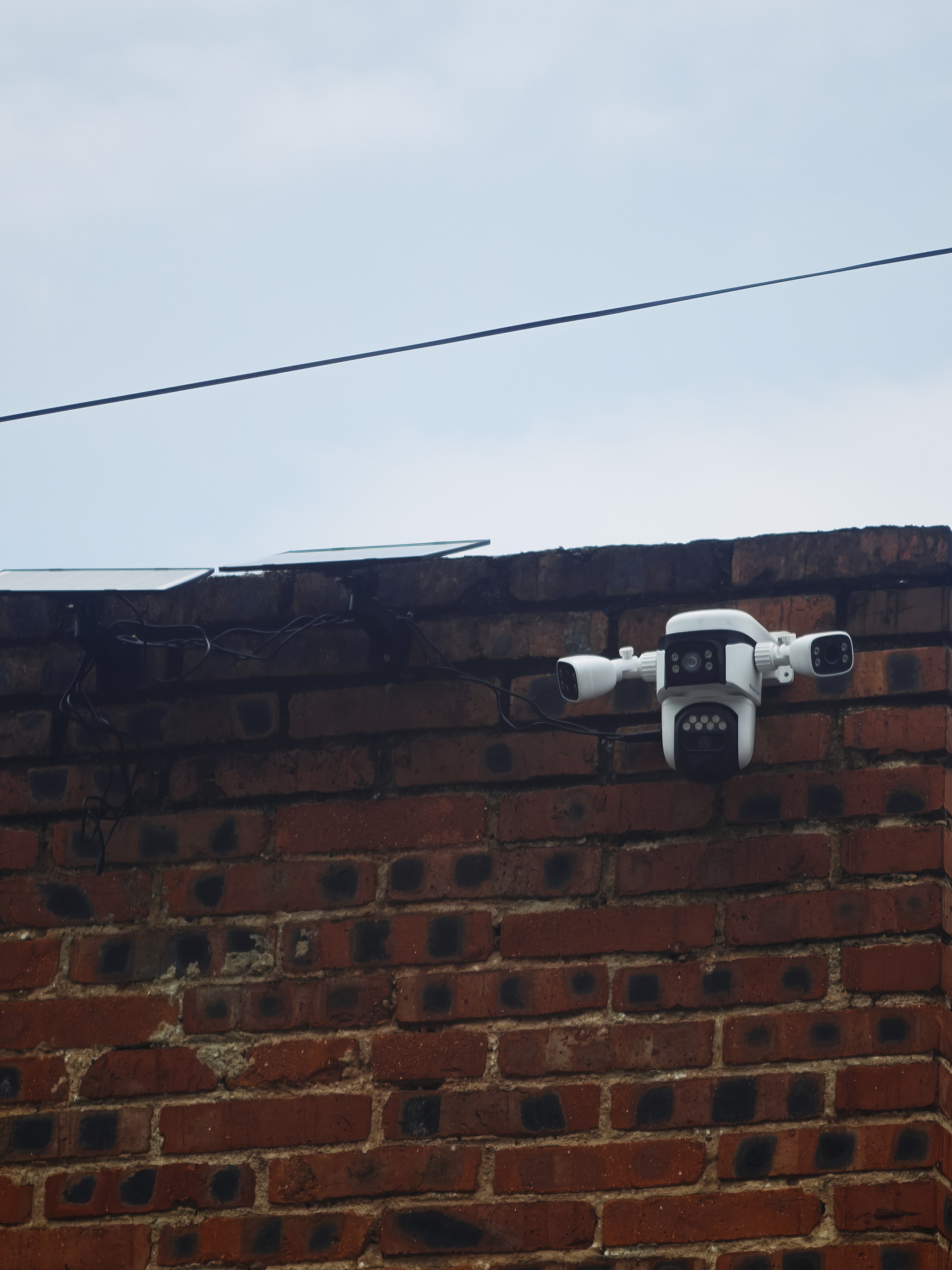 威视达康监控无线摄像头无需连wifi免插电家用监控器手机远程360无死角免流量监控摄像头终身京东自营防水 实拍图