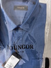 雅戈尔（YOUNGOR）长袖衬衫男白色DP免烫衬衫纯棉面料舒适抗皱平整易打理 GLDP16384BJA白色 42 实拍图