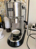 德龙（Delonghi）咖啡机 半自动咖啡机 小型家用意式浓缩15Bar泵压式 不锈钢手动打奶泡EC885.M EX:4 星空银礼物 实拍图