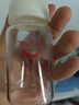 爱得利（evorie）奶瓶 新生儿奶瓶 标准口径玻璃奶瓶120ml (自带0-3个月S码圆孔) 实拍图